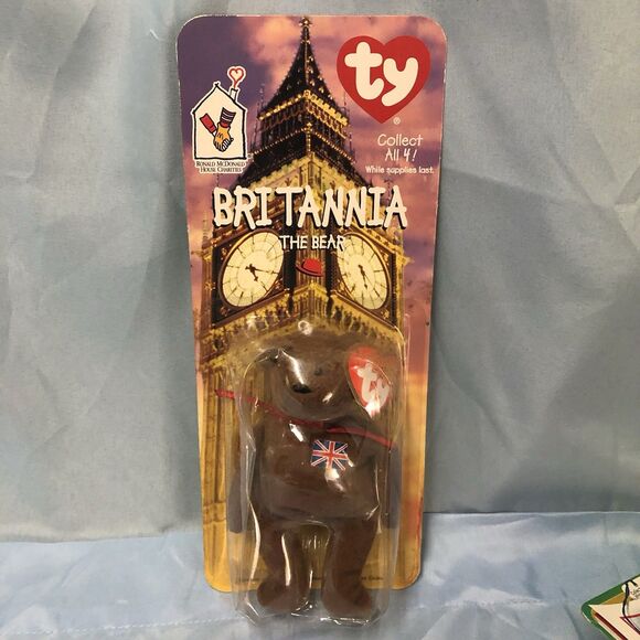 Vintage Lot of 14 TY Beanie Babies McDonalds  Sealed New Chilly, Peanut, Etc. - Picture 13 of 16